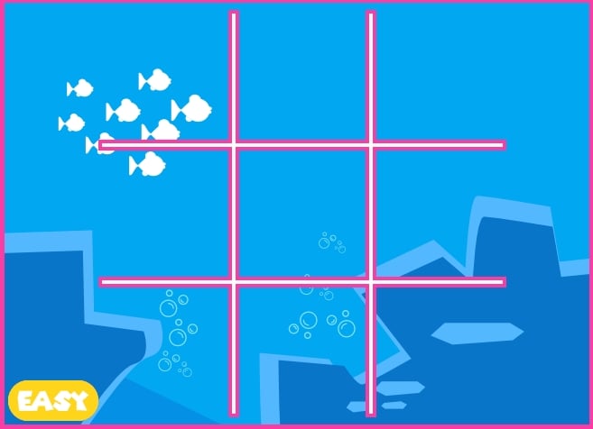 Baby Shark Tic Tac Toe 