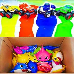 Colorful Monster Trucks for Kids' Fun