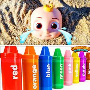 Color Crayons and the Mysterious Sand - Baby