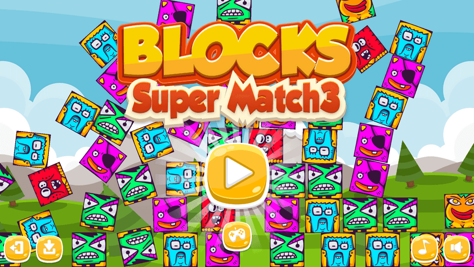 スーパーマッチ3をブロックします