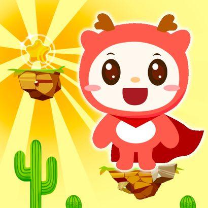 deer superman jump up 1