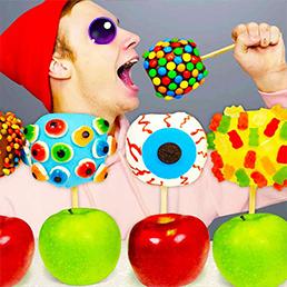 ตุ๊กตาหมีสายรุ้ง Pop it Fidget Toy