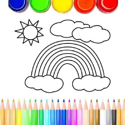 Rainbow Coloring Book