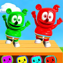 Valley Survival Panda Boys Jump Up